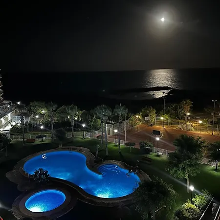 Primera Linea, Playa , Piscina Y Amanecer Daire El Campello